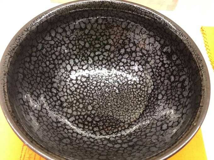 油滴天目(ゆてきてんもく)の飯碗