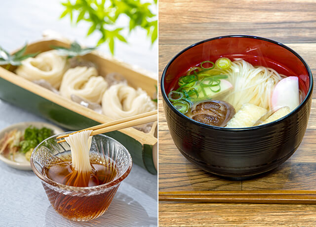 冷たいそうめん／にゅう麵