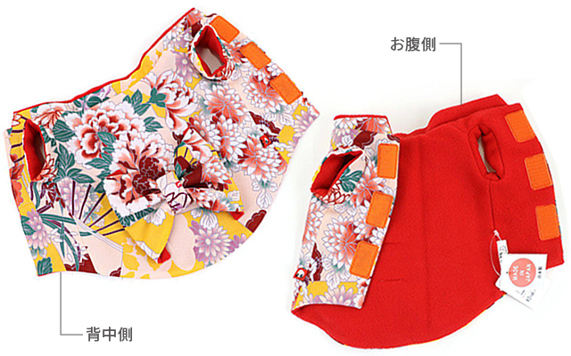 あたたかかわいいペット用服
