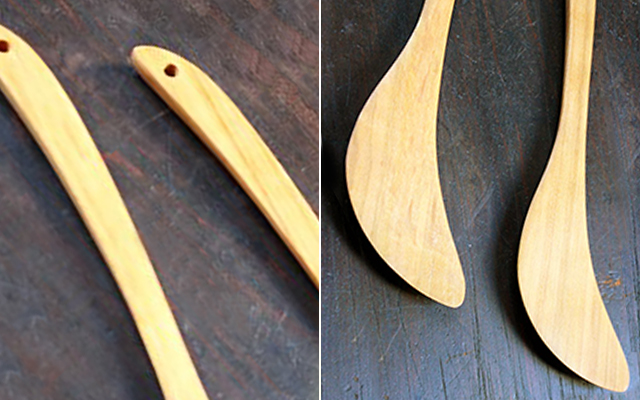 Canaria Wood Works　調理へら（月）