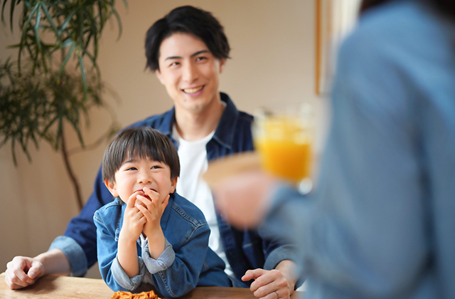 家族団らん