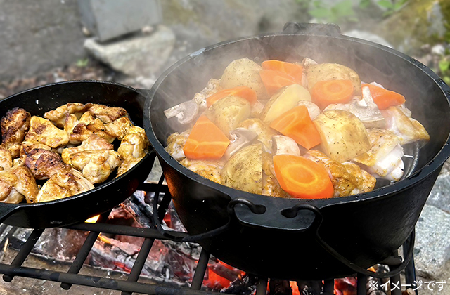 キャンプ飯