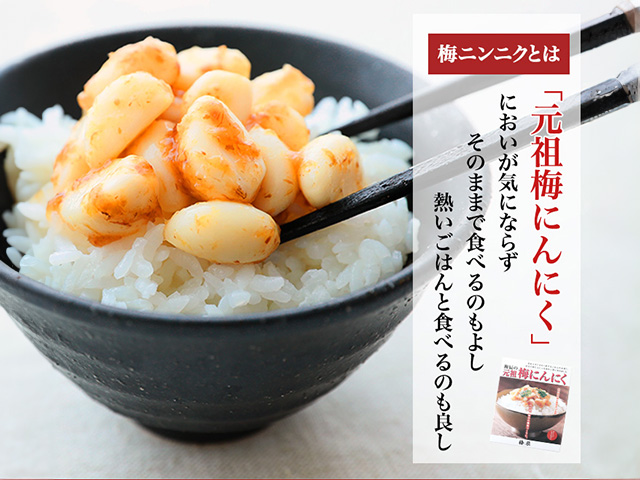 ごはんが進むおいしい梅ニンニク