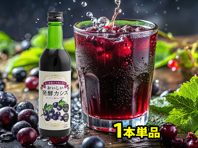 おいしい発酵カシス