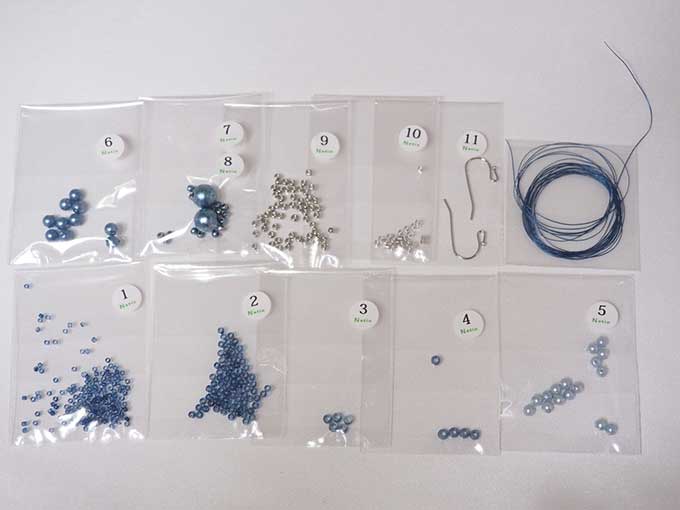 ビーズピアス作成キット
