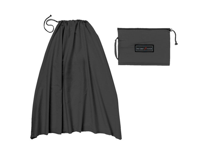 携帯できる着替えケープ