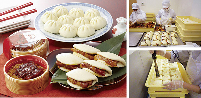 長崎名物・角煮卓袱まんじゅう