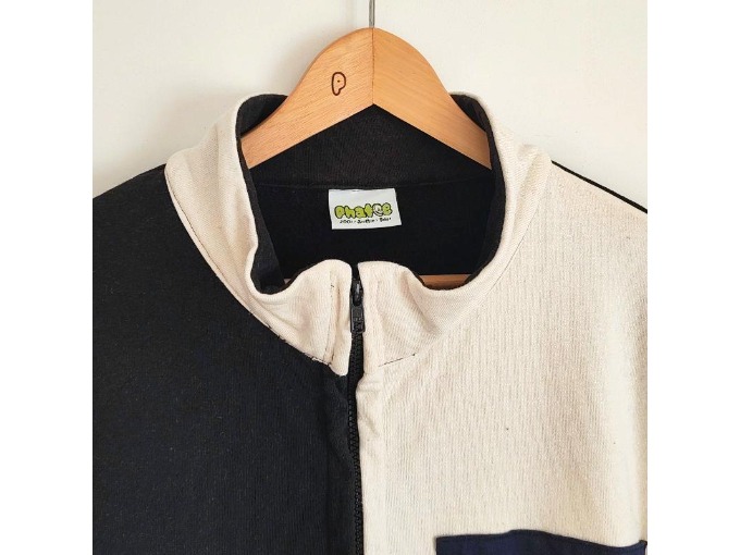 NASTA JACKET HEMP SWEAT首元