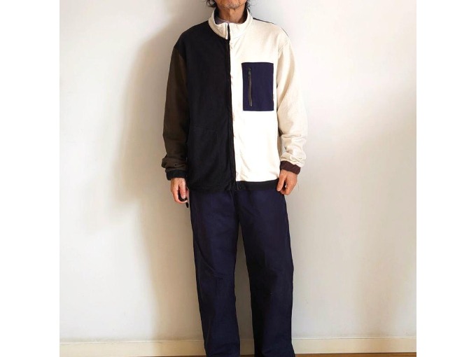 NASTA JACKET HEMP SWEAT着用例