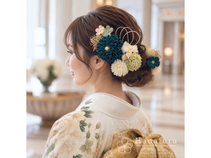 和装にぴったりの髪飾り