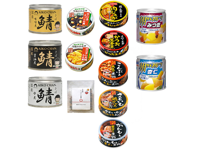 新築祝いでハイセンスな缶 詰め合わせ