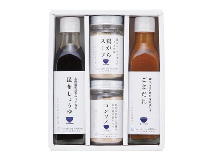 暑中見舞いの贈り物でおすすめの調味料セット