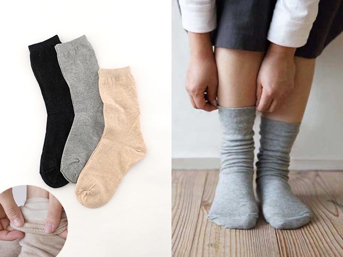 ダブルシルクソックス