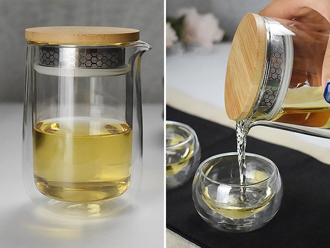予算5000円の気の利いた結婚祝いでおすすめの一人分のガラス茶器