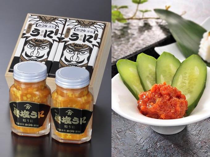 同窓会で贈る先生へのプレゼントでおすすめの粒うにのセット