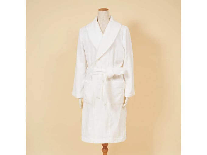 今治産やみつきバスローブ