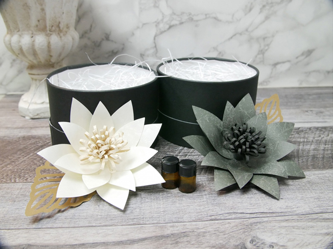 自分では買わないけどもらって嬉しい予算5000円のプレゼントでおすすめの紙のお花のアロマディフューザー