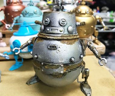 プラモデルに簡単と自由を！閃き次第でかわいいやユニークが生まれる