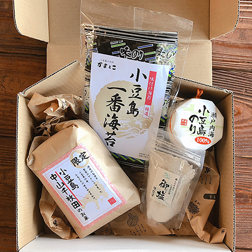 小豆島の名産を堪能！味わい豊かなおにぎりセット