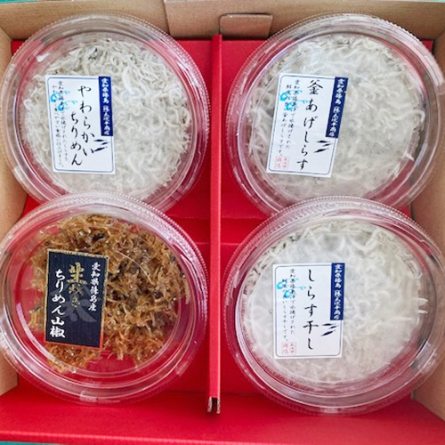 食感＆味の違いが楽しめる！ちりめんの詰め合わせ