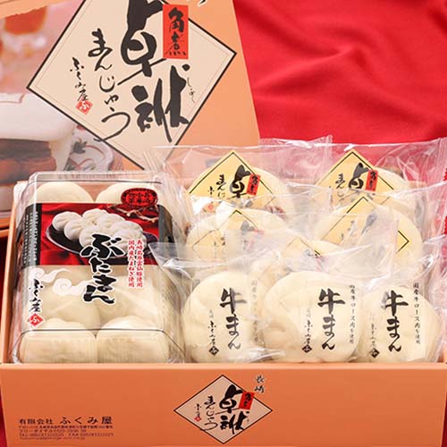 お肉の旨味がジュワ～ッ！本格肉まん3種セット