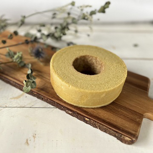 豊かな風味に感動！玄米粉とくろさき茶豆のバウムクーヘン