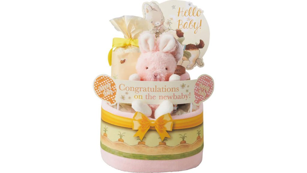 かわいいと実用性の両立！！出産祝いにおすすめのおむつケーキ