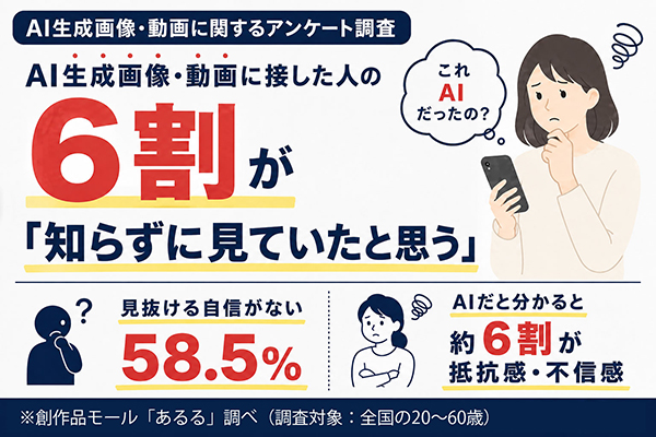 AI生成画像・動画に関するアンケート調査