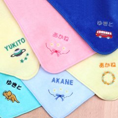入園・入学のお祝いに！名入り今治製タオルハンカチの画像