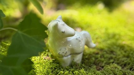 2026年も幸多きことを願う縁起物「三原嘉子　仔馬の香合」の画像