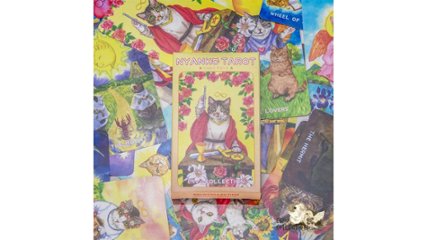 【22枚の猫の物語】かわいいのに本格的なオリジナルタロット「にゃんこタロット」の画像