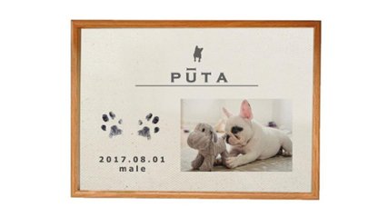 【愛犬との思い出をぬくもりあるインテリアに】世界にひとつだけの「愛犬メモリアルキャンバス」の画像