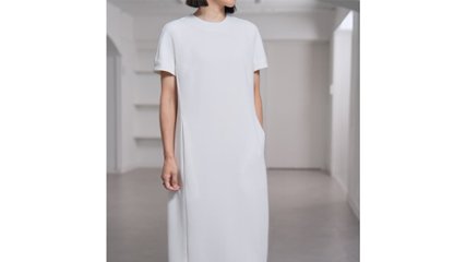 究極のシンプル＆エレガント。大人の余裕と機能性を兼ね備えたドレス“Manon White”の画像