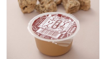 もっちりとろとろの新食感。原料を厳選した体に優しいスイーツ“ぴーなつ黒糖ぷりん”の画像