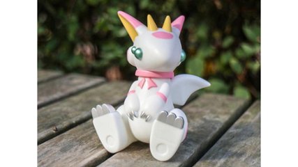愛らしい姿にメロメロ。有名ゲームに参加したクリエイターが贈る“ドラネッツ 幼竜型 ピンク”の画像
