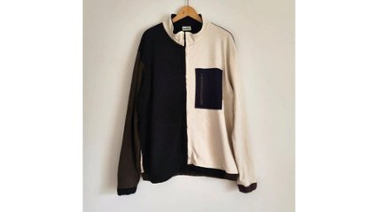 さりげなく都会的なオシャレ。快適素材で作られたジャケット“NASTA JACKET HEMP SWEAT -PATCH PANEL”の画像