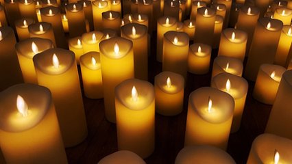 キャンドルを楽しむ日の画像