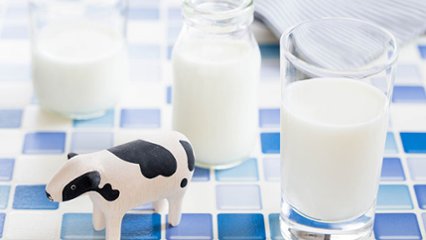 ミルクの日のミルクの時間の画像