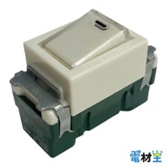 WN5061 埋込ネームスイッチ B 片切 Panasonicの画像