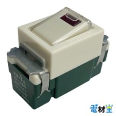 WN5241 埋込パイロットスイッチ B 片切 ネーム付 4A Panasonicの画像
