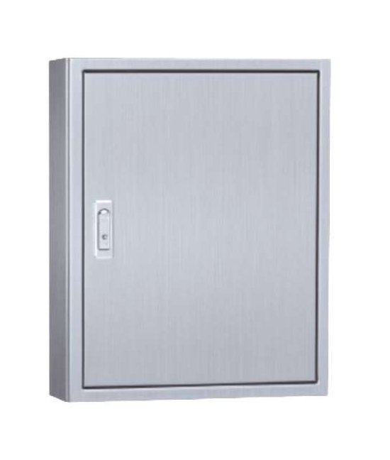 STB12-66N ステンレス盤用キャビネット（木製基板付）塗装なし フカサ120mm 日東工業画像