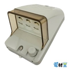 WK2113K アースターミナル付フル防水コンセント 3コ用 露出 埋込両用 Panasonicの画像