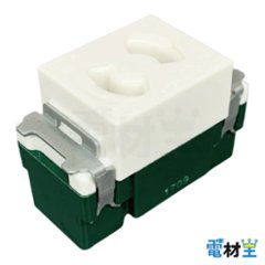 WN1061SW 埋込抜け止めコンセント ホワイト Panasonicの画像