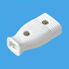 WH4615・ベター小型コードコネクタボディ（平形コード用）（ホワイト）　【Panasonic】の画像