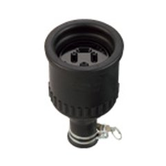 WA3419・接地3P15A防水ゴムコードコネクタボディ　【Panasonic】の画像