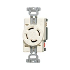 WF2430W・接地3P30A引掛埋込コンセント（ミルキーホワイト）　【Panasonic】の画像