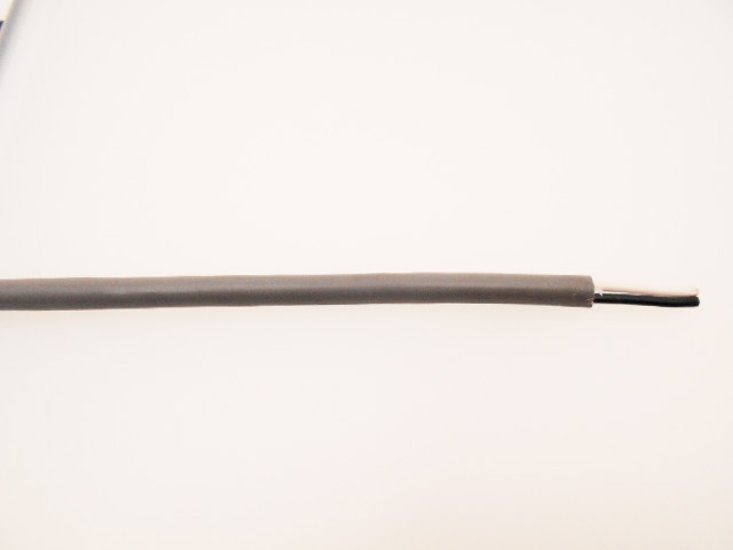 ◆100m◆ VVR2.0mm×2心・600Vビニル絶縁ビニルシースケーブル 丸形 灰色　【行田電線】画像