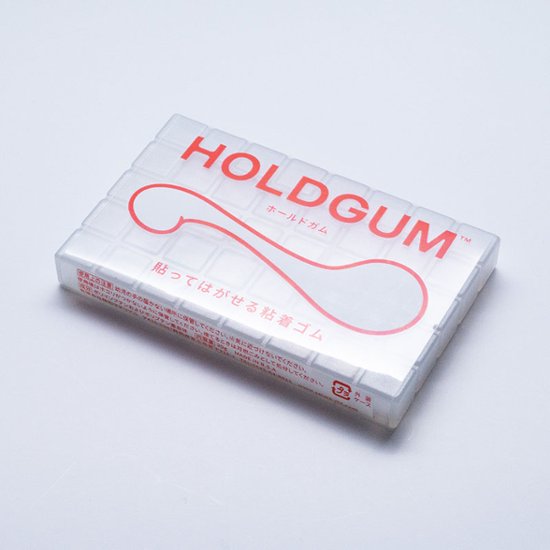 HOLDGUM 貼ってはがせる粘着ゴム画像