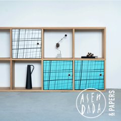ASENDADA 【Plaid】/ スタッキングシェルフ用FLAPの画像