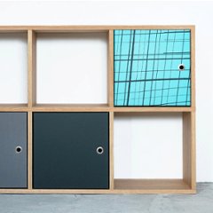 ASENDADA 【Plaid】/ スタッキングシェルフ用FLAP画像